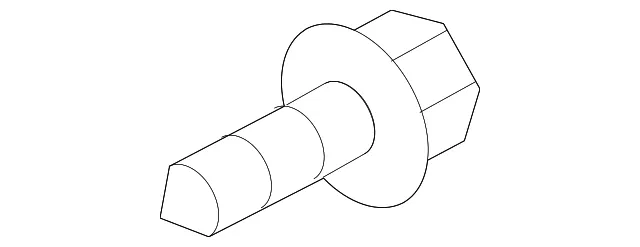 Door Check Bolt - Nissan (01121-0121U)