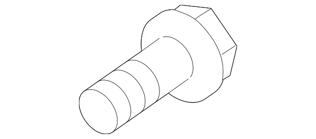 Door Check Bolt - Nissan (01121-07261)