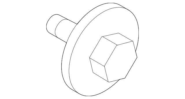 Window Regulator Guide Bolt - Nissan (01121-A6221)