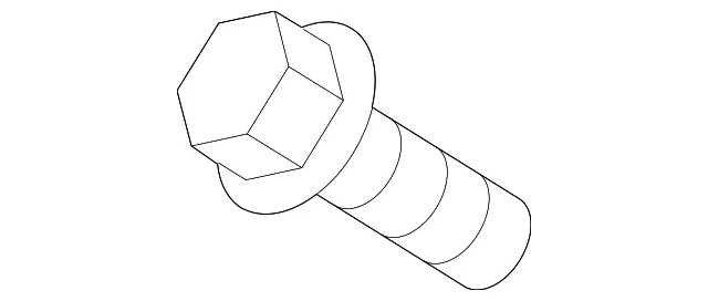 Hinge Bolt - Nissan (01125-A8161)