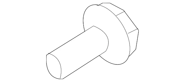 Interior Door Handle Bolt - Nissan (01141-00471)