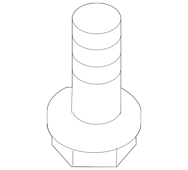 Bumper Cover Screw - Nissan (01452-00131)