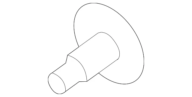 Bumper Cover Support Rail Screw - Nissan (01454-A5071)