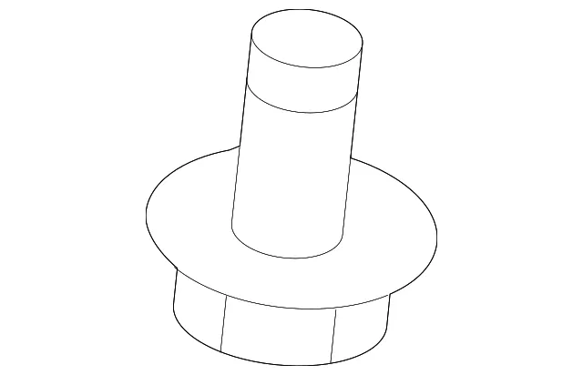 Lower Deflector Screw - Nissan (01456-A6041)