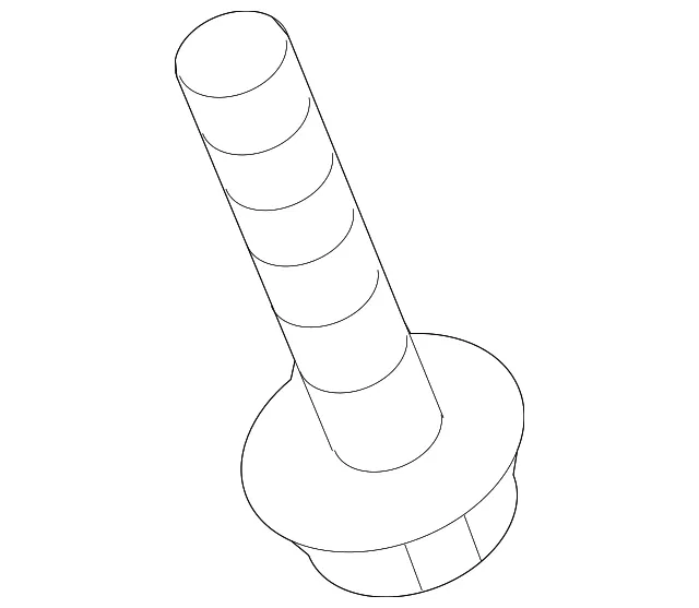 Door Interior Trim Panel Screw - Nissan (01456-A6061)