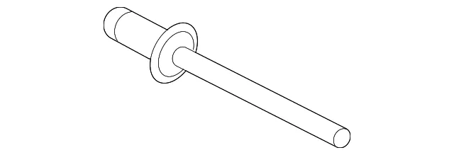 Rocker Molding Rivet - Nissan (01515-00113)
