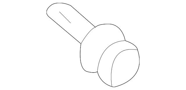 Quarter Pillar Trim Clip - Nissan (01553-00181)