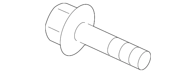 Mirror Assembly Screw - Nissan (08146-6102G)