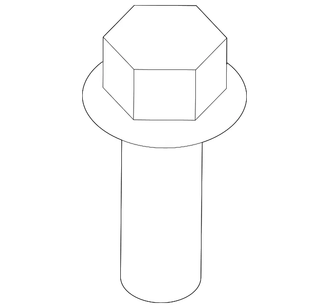 Bumper Face Bar Bolt - Nissan (08156-8201F)