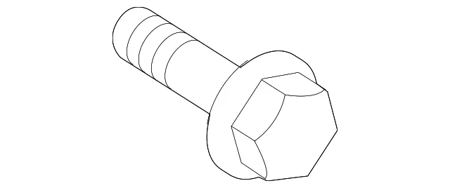 Fender Screw - Nissan (081B0-6161A)