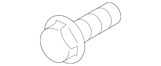 Rocker Molding Screw - Nissan (08340-61608)