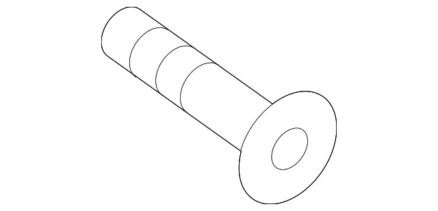 Door Trim Panel Screw - Nissan (08566-6302A)