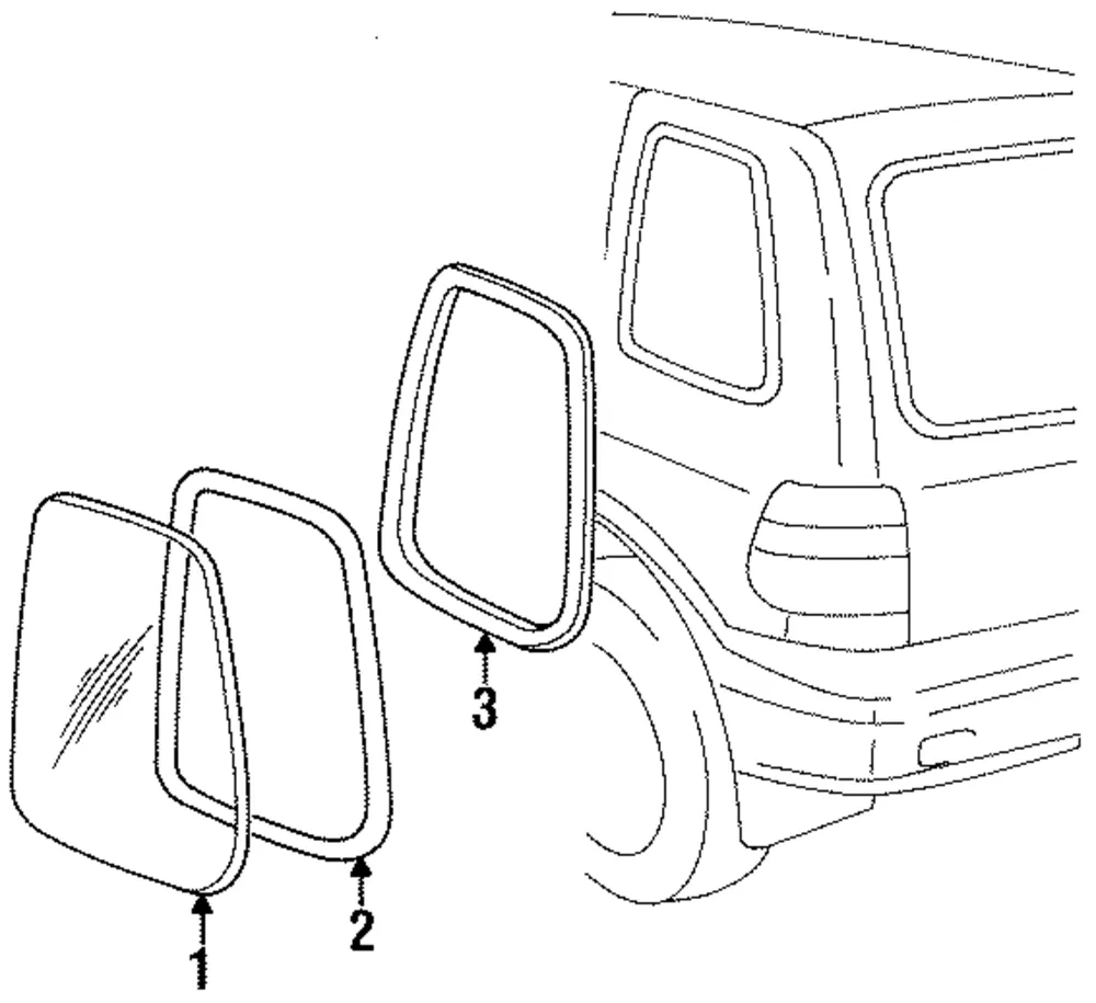 Reveal Molding - Driver's Side (LH) - Kia (0K019-50604E)