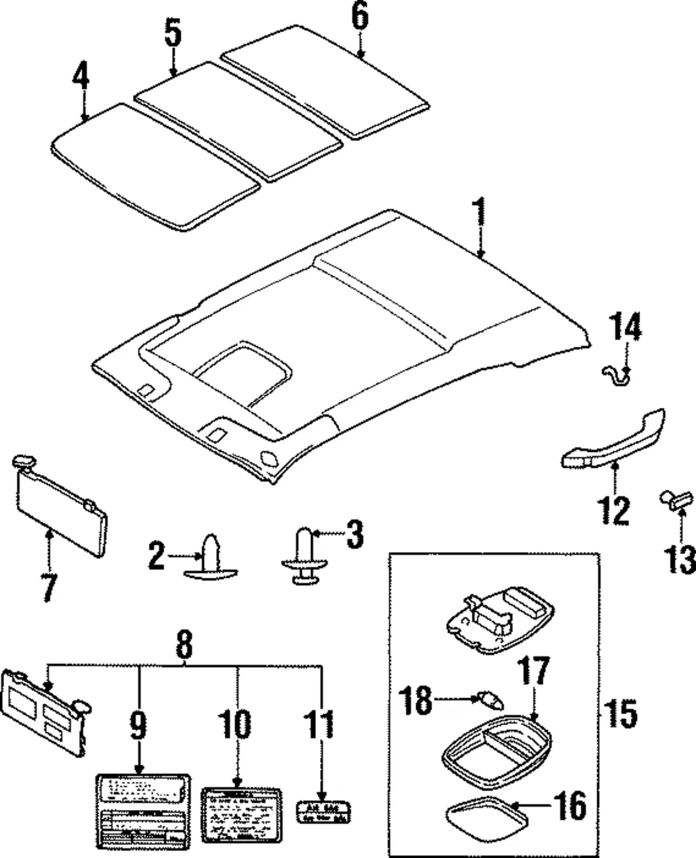 Info Label - Kia (0K01D-69321)