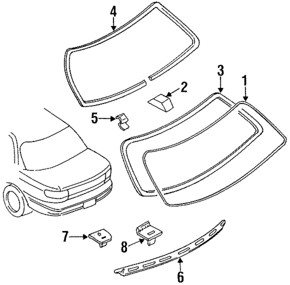 Reveal Molding Joint - Kia (0K201-50607)