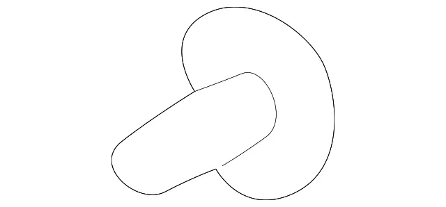 Bumper Cover Fastener - Kia (0K20A-50033)
