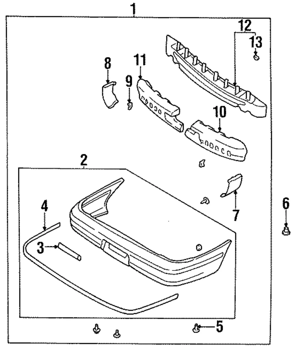 Molding - Kia (0K20C-50025)