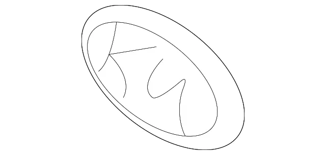 Emblem - Kia (0K28T-51775)