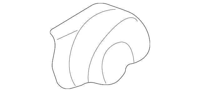 Bumper Cover Clip - Kia (0K2A1-50628)