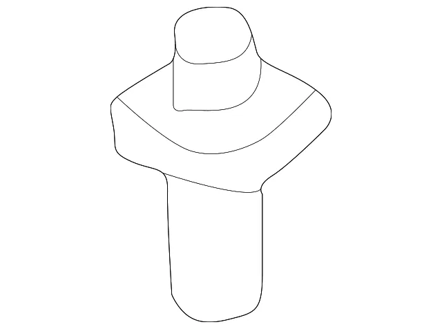 Cowl Grille Grommet - Kia (0K2A1-506H8)