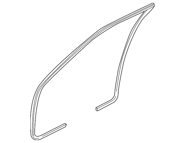 Door Weather-Strip - Driver's Side (LH) - Kia (0K2A1-59770B)