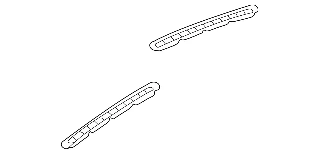 Defroster Grille - Driver's Side (LH) - Kia (0K2A1-6079596)