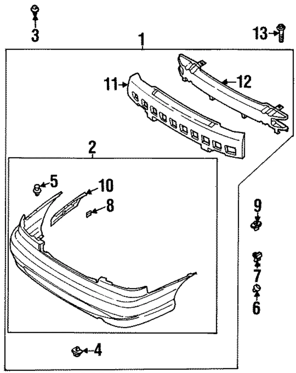 Bumper Assembly - Kia (0K2AA-50210)