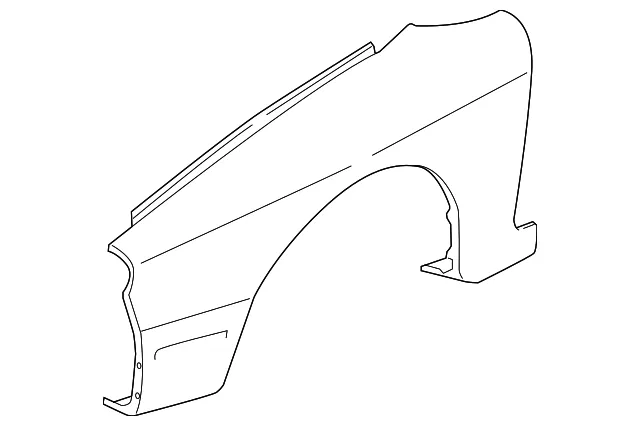 Fender - Passenger Side (RH) - Kia (0K2AA-52111A)
