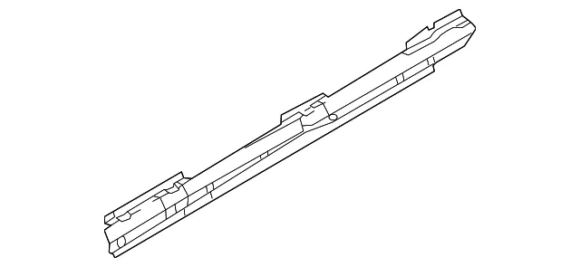 Rocker Reinforced - Driver's Side (LH) - Kia (0K2AA-71131)