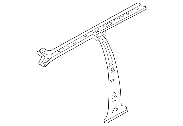 Inner Center Pillar - Kia (0K2AB-7005XC)