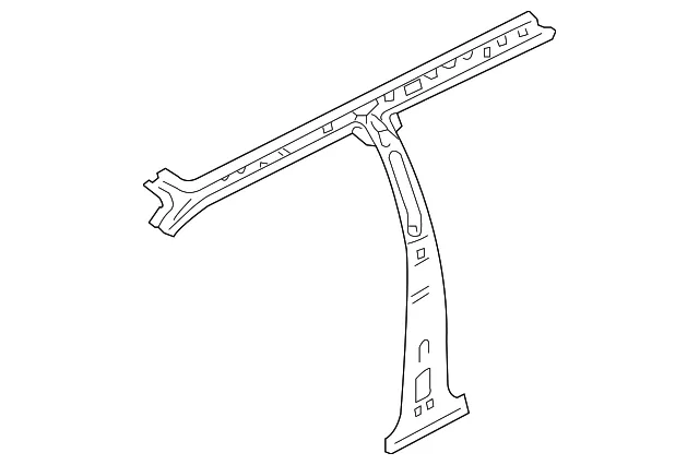 Inner Pillar - Driver's Side (LH) - Kia (0K2AB-7105XF)