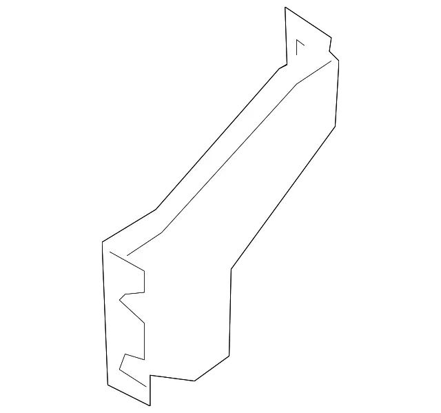 Fender Reinforcement - Passenger Side (RH) - Kia (0K2B1-52115)