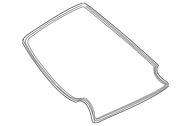 Weatherstrip - Kia (0K2B1-62761C)