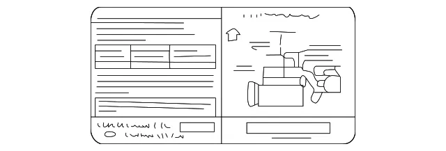 Emission Label - Kia (0K2BW-69A01)