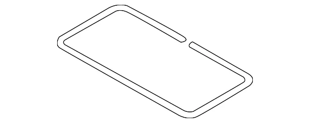 Glass Weather-Strip - Kia (0K2C1-69895)