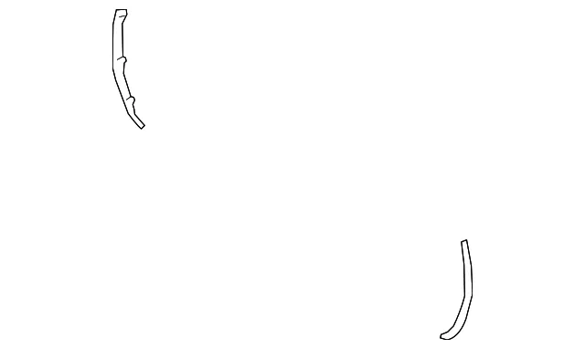Bumper Cover Side Bracket - Driver's Side (LH) - Kia (0K2DJ-50160)