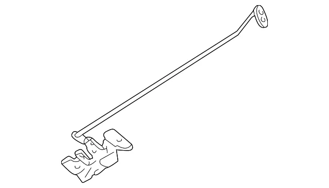 Latch Assembly - Kia (0K2DJ-62310)