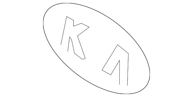 Emblem - Kia (0K2EF-51725A)