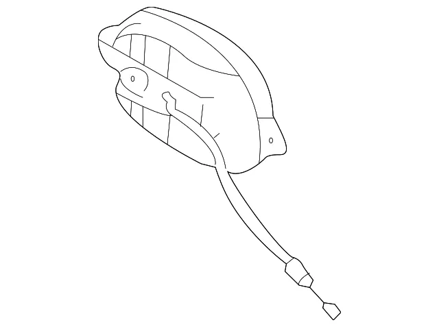 Handle, Inside - Kia (0K2N1-5684XA)