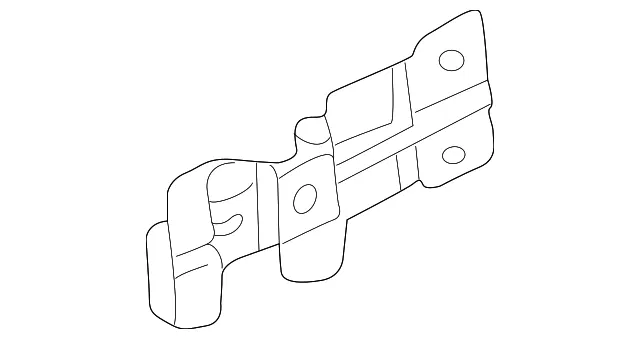Handle, Inside Bracket - Kia (0K2N1-72333A)