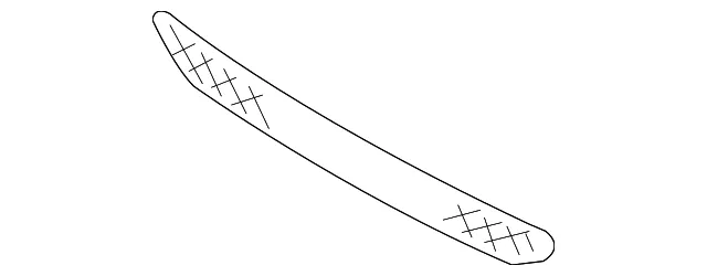 Bumper Grille - Kia (0K2S1-50013)