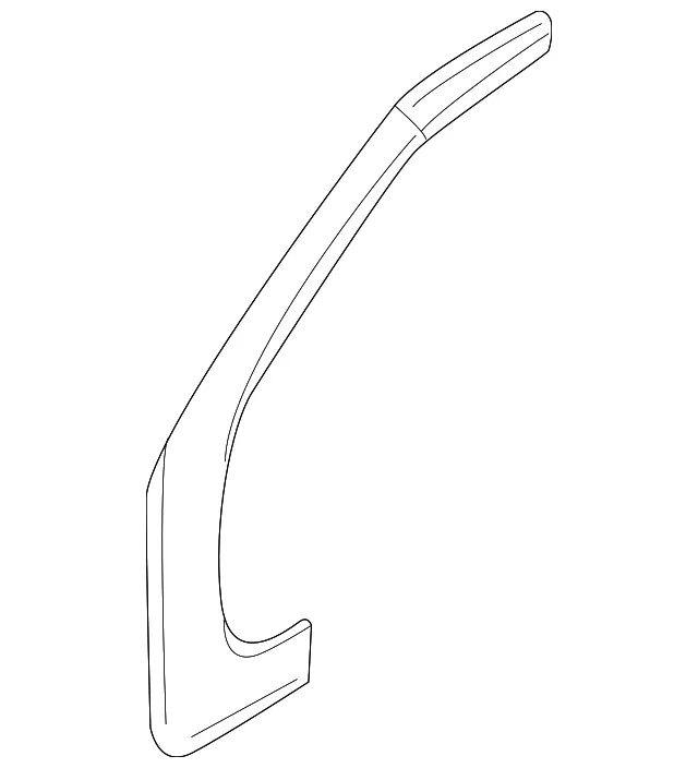 Hinge Pillar - Driver's Side (LH) - Kia (0K2YB-71270)