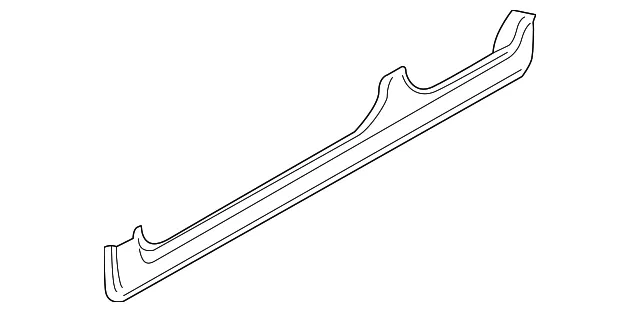 Outer Rocker - Driver's Side (LH) - Kia (0K2YB-71291)