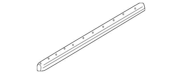 Weatherstrip - Passenger Side (RH) - Kia (0K30A-5675X)