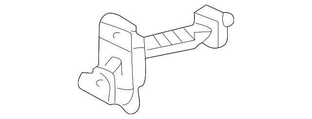 Door Check - Passenger Side (RH) - Kia (0K30A-58270F)