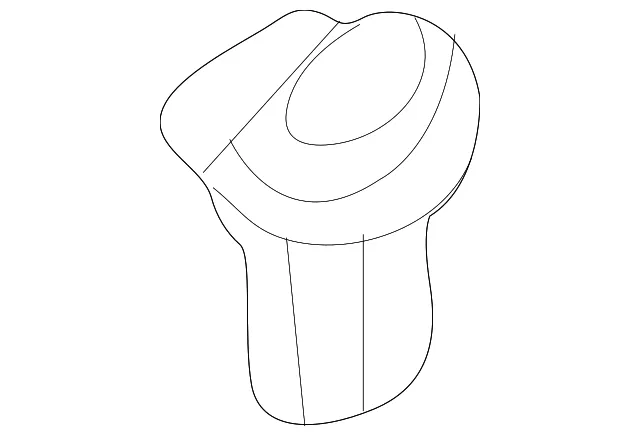Door Lock Knob Bezel - Kia (0K30A-68424BT)