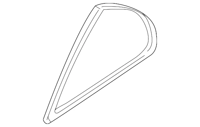 Fixed Glass Weatherstrip - Kia (0K30A-72651A)