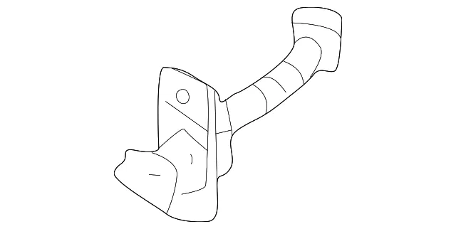 Door Check - Driver's Side (LH) - Kia (0K30A-73270E)