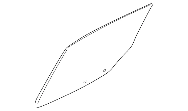 Movable Glass - Kia (0K30C-72511)