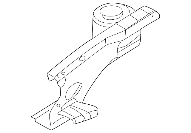 Apron Panel - Driver's Side (LH) - Kia (0K32A-54210)